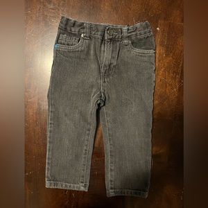 Hurley baby boys black jeans. Size 24 months.